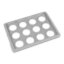 Petri tray 50 silver